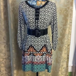 Valerie Stevens Large Dress 3/4 sleeve